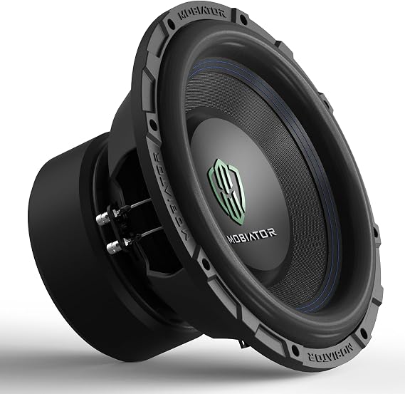 12 2000W Max Power Dual 4 Ohm Car Subwoofer, Easy to Install, Black-S324 (MB-S324)