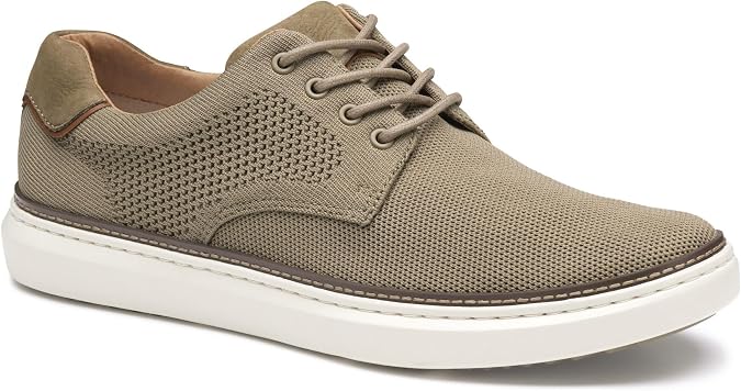 Johnston & Murphy Men's McGuffey 2 Knit Plain Toe Lace Up Dress Casual Shoe