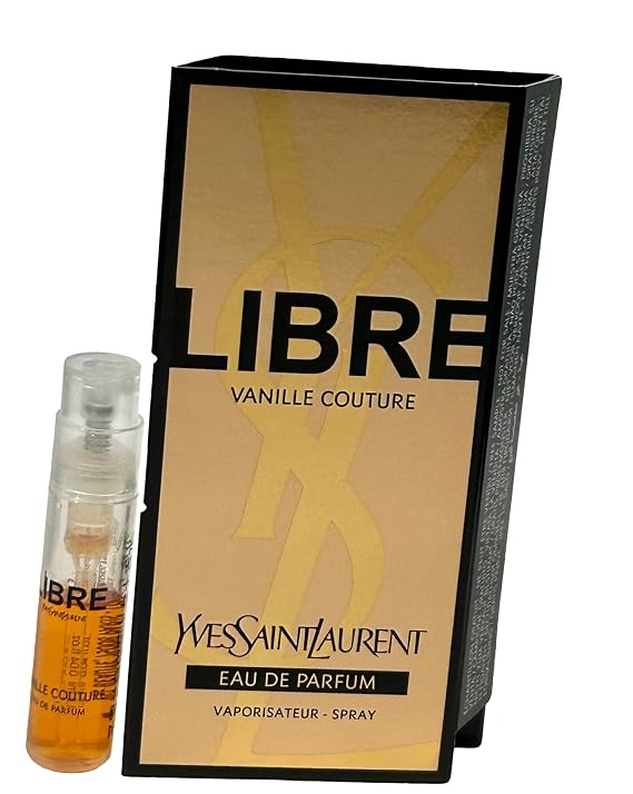 Yves Saint Laurent YSL LIBRE VANILLE COUTURE (LIMITED EDITION/RARE) Sample Women Perfume Spray Trial Size Partially Filled Vials 1.2 ml / 0.04 oz (1 VIAL) - 4999
