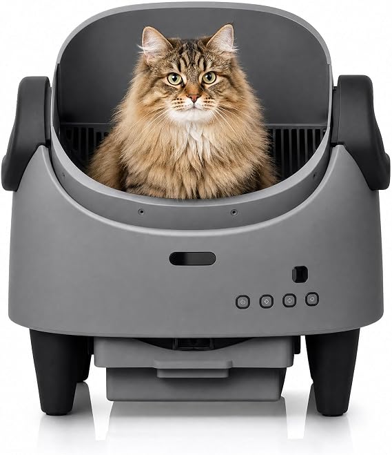 Takywep Top-Open Self-Cleaning Smart Litter Box