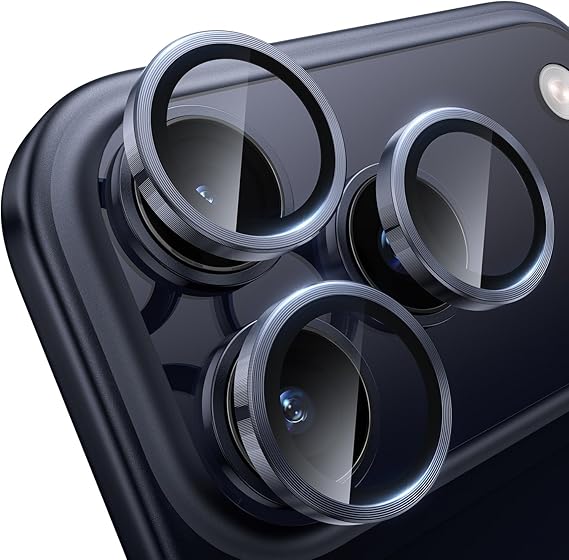 WSKEN for iPhone 17 Pro/iPhone 17 Pro Max Camera Lens Protector - [Original Shooting Mode] Shatterproof Metal HD Tempered Glass Camera Screen Protector Cover Film for iPhone Accessories
