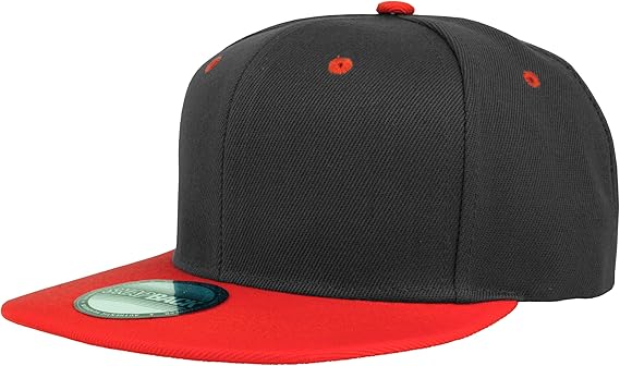 Gelante Snapback Hats for Men - Flat Bill Brim Baseball Cap Hat - Plain Blank Adjustable