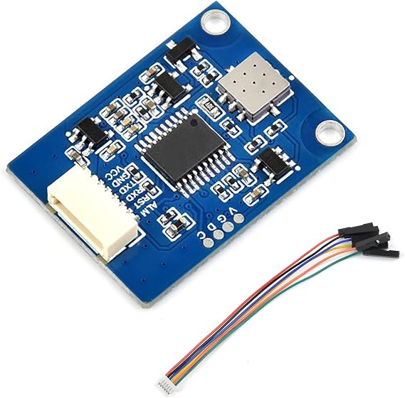 TVOC Gas Sensor Module, Total Volatile Organic Compounds Detector with High Sensitivity, Low Power Consumption, Long Lifespan & Compact Design, UART Interface for Raspberry Pi, Arduino, ESP32, Pico