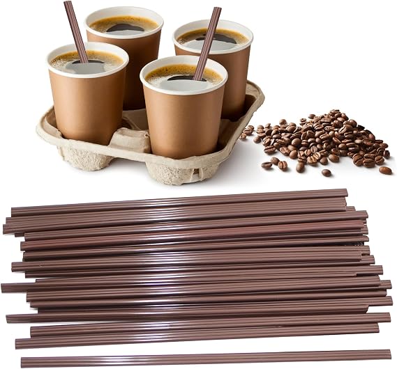 6.7 IN Three-hole Coffee Stirrers Sticks with Storage Jar, Disposable Plastic Drink Stirrer Sticks, 200 Stirrers, Use It As A Coffee Straws