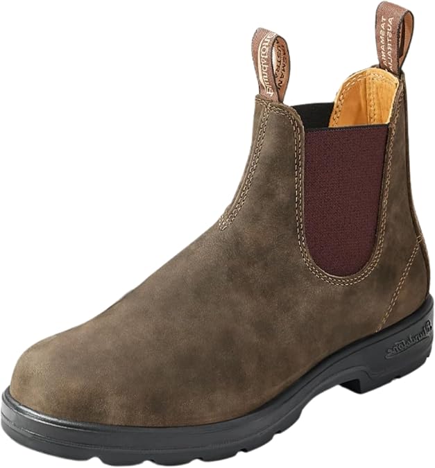 Blundstone Unisex Classic Boot, Color Rustic Brown, Size: AU 3.5 (US Women's 6.5) Model #585
