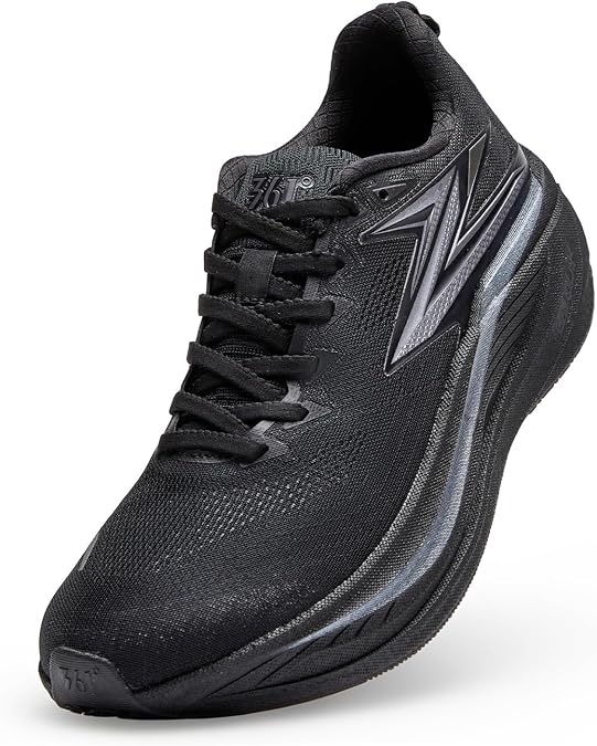 361 Flame 5 Mix Running Shoes for Men Wide Foot Sneakers Lightweight,Breathable,Cushion,Carbon Plate Running Shoes for Professional Race,Marathon Training Shoes,Zapatillas para Hombres profesionales