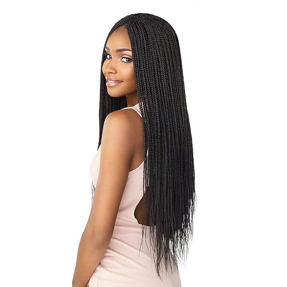 LULUTRESS Sensationnel Crochet Braids 3X Pre-Looped Micro Box Braid 24" (5-PACK, T1B/613)