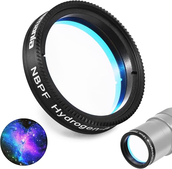 Astromania 1.25" Narrowband NBPF Hydrogen-a 12nm Filter - deep Sky Photos in H-Alpha Light