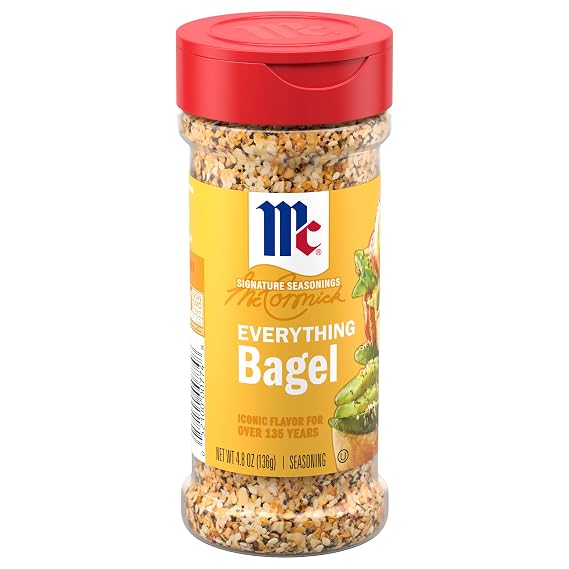McCormick Everything Bagel All Purpose Seasoning, 4.8 oz