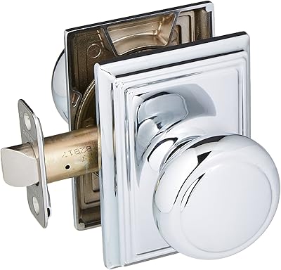 Schlage Lock Company F10AND625ADD F-Series Polished Chrome Passage Knobset