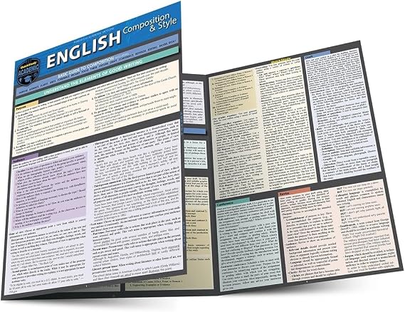 English Composition & Style: a QuickStudy Laminated Reference Guide (Quick Study Academic)