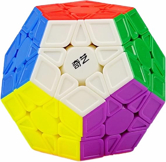 Megaminx Speed Cube, Stickerless 3x3x3 Pentagonal Speed Cube Dodecahedron Magic Cube Puzzle
