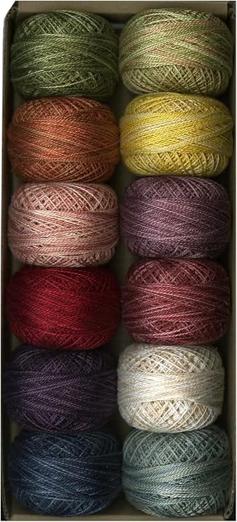Valdani Variegated Pearl Cotton Ball Size 8 73yd Fan Favorite