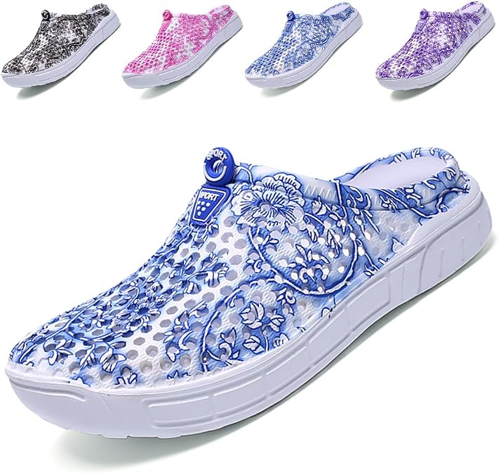 Women's Garden Clogs Shoes Slippers Sandals Quick Drying Lightweight Breathable