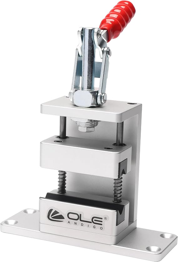 Golf Club Regrip Vise Tool with Shaft Clamp and Hook Blade
