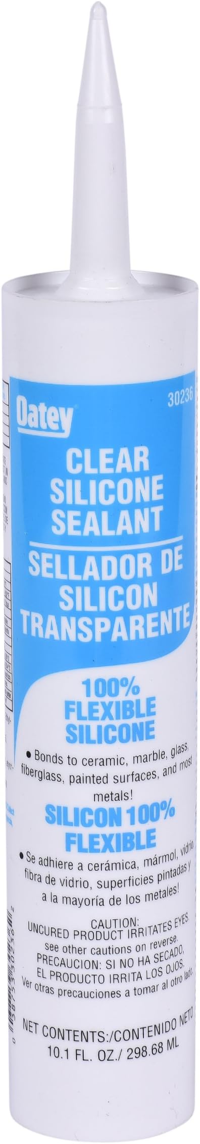 Oatey 30236 10.3 oz. High Performance Silicone Sealant, Clear