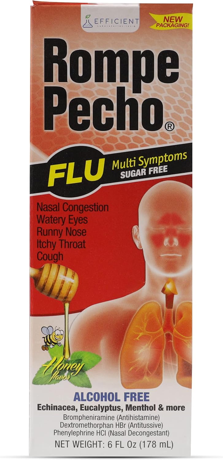 SF-FLU Sugar-Free FLU 6oz - Cold and FLU Syrup