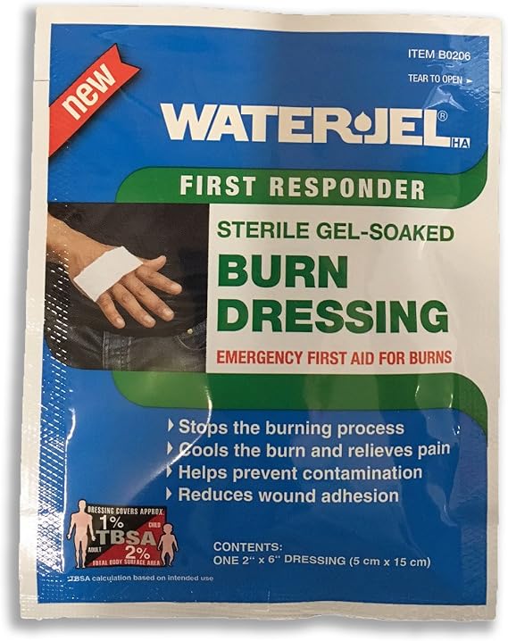 Water-JEL 2" X 6" Burn Dressing - New Formula
