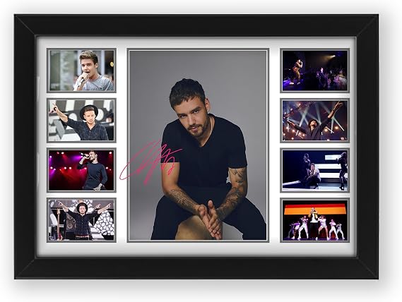 AllStarMedia Tribute to Liam Payne Inspired Music Poster Print | Fan Art Style Music Wall Art | Limited Edition Print | A3 Framed