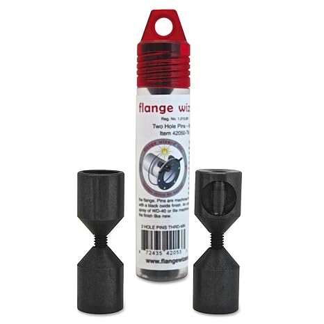Flange Wizard 42050-TM Two Hole Pins, 5/16" - 63/64"
