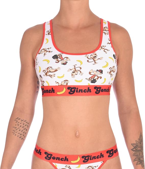 Women's Gone Bananas Sports Bra