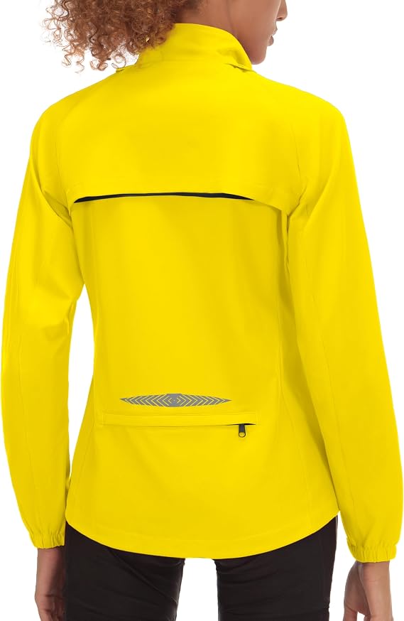 Little Donkey Andy Womens Packable Rain Cycling Jacket Removable Sleeves | Sun Protection UPF 50+, 4-Way Stretch Quick Dry Fabric, Lightweight Wateproof rain jacket, for Cycling Golf Hiking