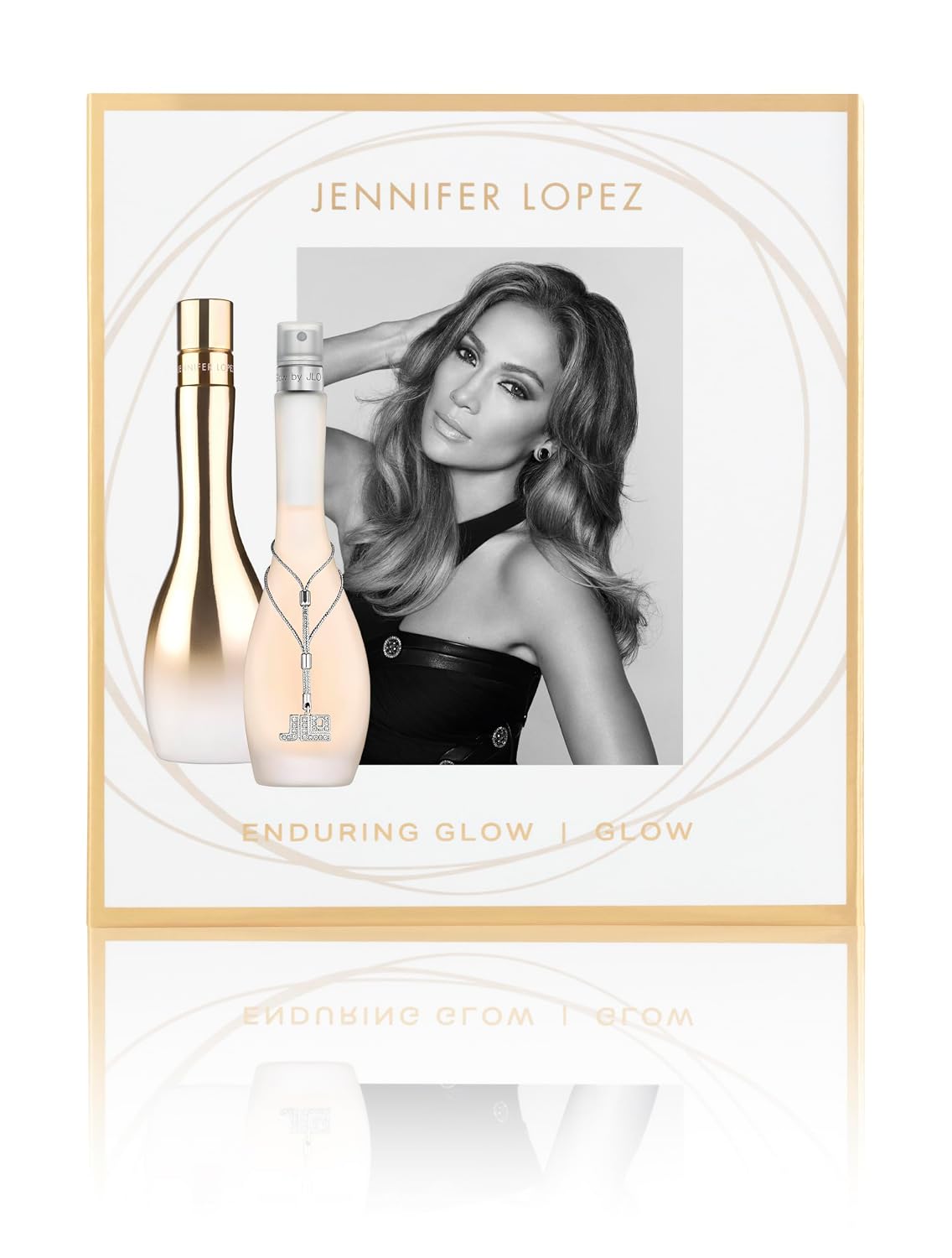 Jennifer Lopez Glow Eau de Toilette 30ml 1.0 Fl Oz and Enduring Glow Eau de Parfum 30ml 1.0 Fl Oz Gift Set