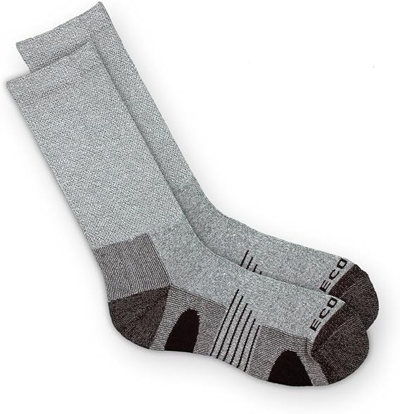 Ecosox Diabetic 3 Pack Non-Binding Hiking Crew Socks