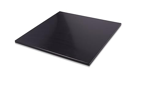 HDPE (High Density Polyethylene) Plastic Sheet 1/2" x 4" x 8 Black Color