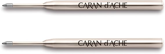 Caran d'Ache"Goliath" Ballpoint Pen Refill - Blue (Pack of 2)