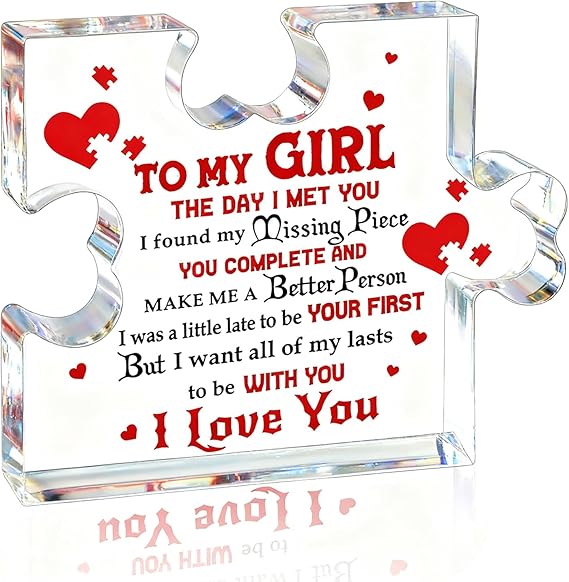 Gf Gift for Her I Love My Gf Gifts for My Girlfriend Soulmate Gift for Her Valentines Gifts Valentines Day Mothers Day for Girlfriend Birthday Present Christmas Stocking Stuffers