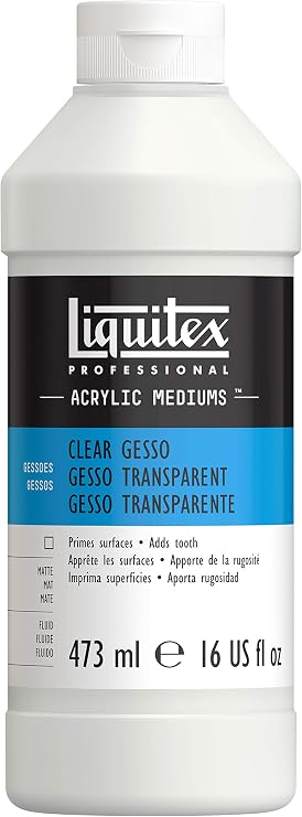 Liquitex Gesso Surface Prep-Clear 16oz