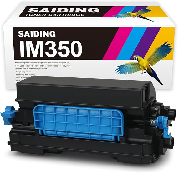 SAIDING Compatible IM 350 Toner Cartridge Compatible with Ricoh IM 350F | 418132 Compatible with Ricoh IM350 IM 350FSE High Yield 14000 Pages(1 Black)