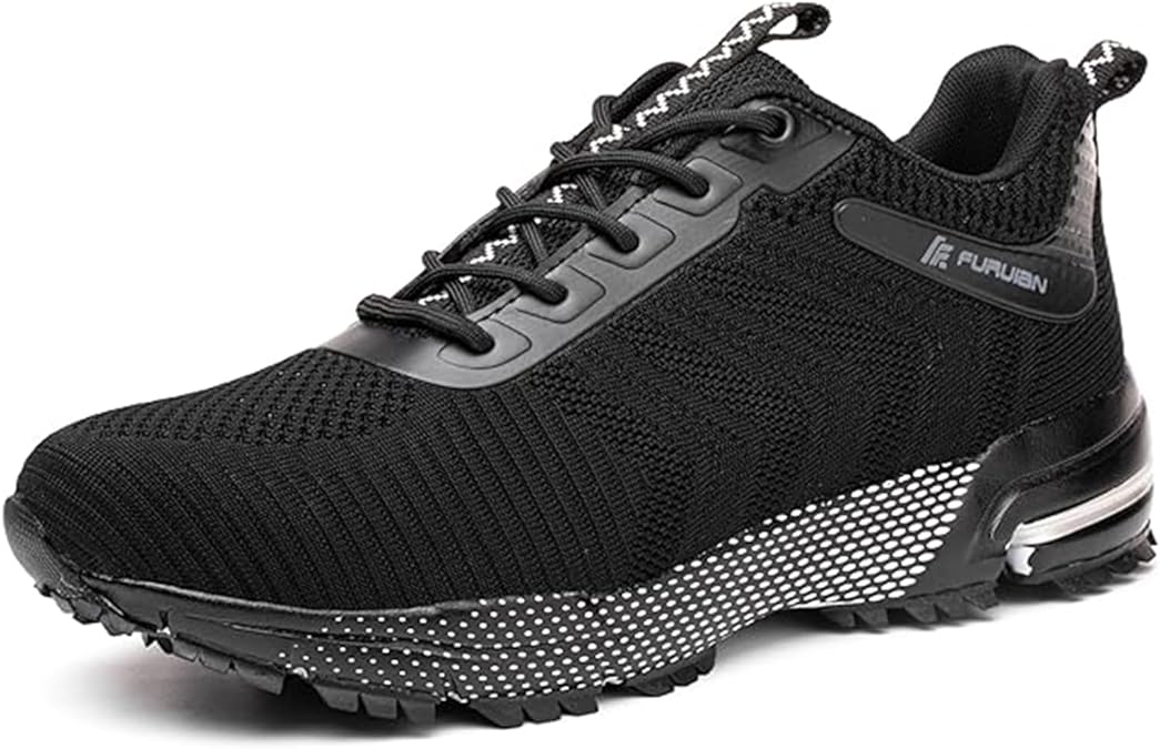 Furuian Steel Toe Sneakers for Women Men Lightweight Safety Shoes Comfortable Steel Toe Shoes