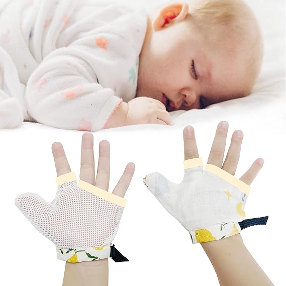 Thumb Sucking Stop for Kids Chewy Gloves Stop Thumb Sucking Effective Nail Biting Treatment