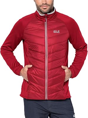 Jack Wolfskin Mens Sutherland crossing Jacket, X-Large, Indian Red Xt