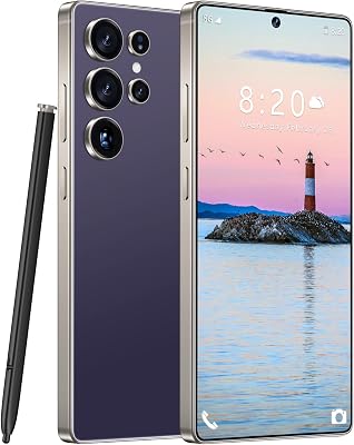 Huness 1014 A14 Smartphone Unlocked Cell Phone 1014 Purple P