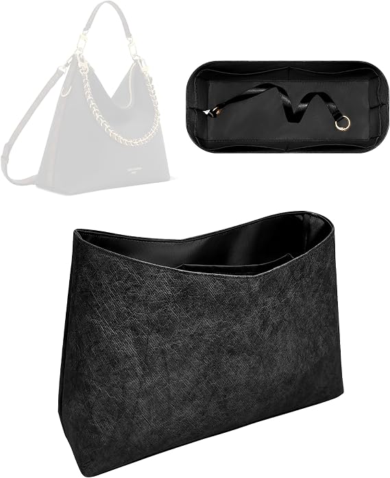 Purse Organizer Insert Fit for LV Multipass Black Inner Liner Bag