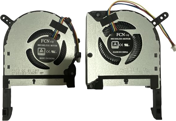 New Replacement CPU+GPU Cooling Fans for ASUS TUF Gaming(2020) FX505D FX505DT FX506 FX506LU FX706 FX95DU FX506L FX505DD FX505 FX705G FX506Li FX705DU FX705DT FA506IV FA506IU FX706 FA706