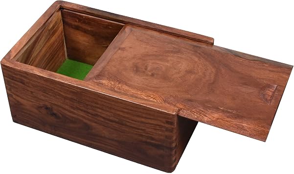 RoyalChessMall- Golden Chess Pieces Storage Box for 3 to 4 inch Chess Pieces Set