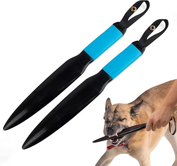 2pcs Dog Bite Stopper, Fight Stopper Break Stick Kit Training Tool for Protection from Dogs, Doggy Chew Toy, Aggression Self-defense Bar, for Small Medium Large Dogs, German Shepherd Pitbull K9 Canine