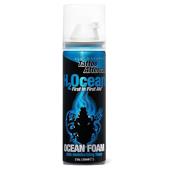 H2Ocean Ocean Foam Tattoo Aftercare 2oz