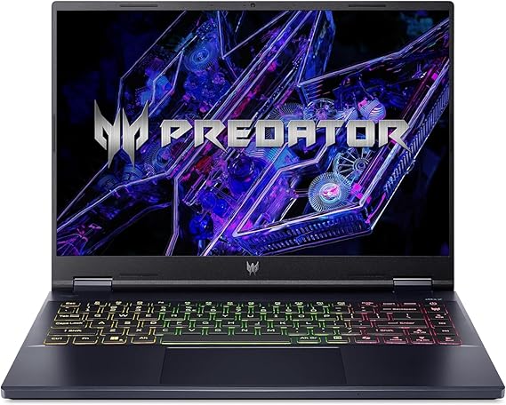 Acer Predator Helios Neo 14 Gaming Laptop | 14.5in IPS, 2560x1600 Resolution, 120Hz, Intel Core Ultra 7 155H, NVIDIA GeForce RTX 4070, 16GB RAM