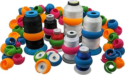 Ultima Thread Spool Savers 100 Pieces Spool Huggers Prevent Spooled Thread from Unwinding Ultima Sewing, Quilting, Embroidery & Needlecraft Notions for Machine or Hand Sewing