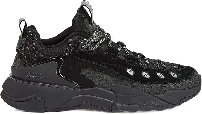 AND1 Marauder Mens Basketball Shoes, Casual Low Top Basketball Sneakers, Size 11.5 Black