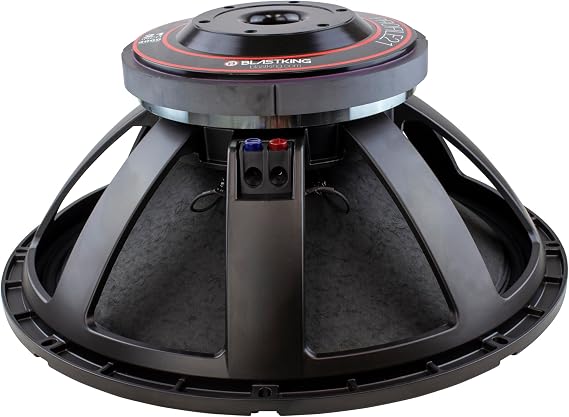 Blastking PROFILE21 21" 4000W High Output Woofer 5" Voice Coil, 8 , 97.2 dB Sensitivity, 321500 Hz, Forced-Air Aluminum Frame Professional Subwoofer Driver