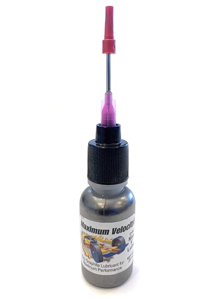Maximum Velocity Premium Pinewood Car Graphite Powder | Easy Application tip for DerbyCar Wheels & Axles | Graphite Lubricant for Pine Derby Kits