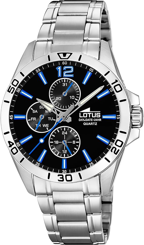 Lotus Herren Chronograph Edelstahl