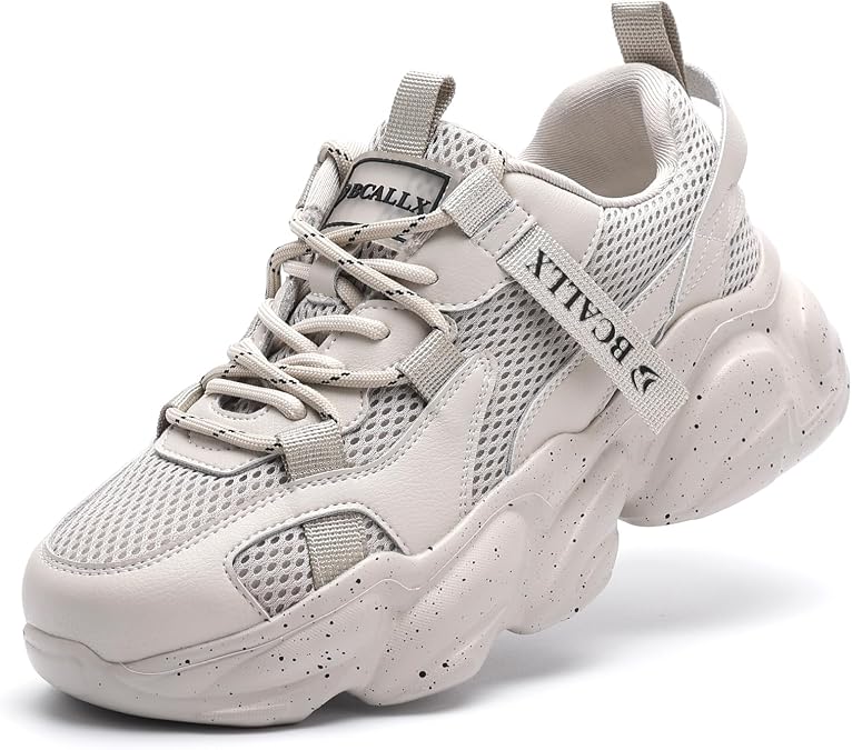 Women's Walking Shoes Cushion Running Tennis Shoes Non-Slip Comfortable Breathable Workout Gym Sports Athletic Fashion Sneakers