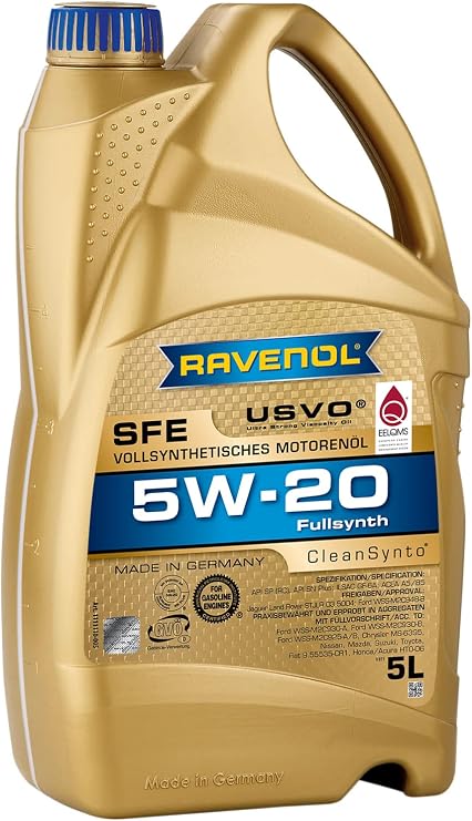 Ravenol Super Fuel Economy SFE SAE 5 W-20 Motor Oil